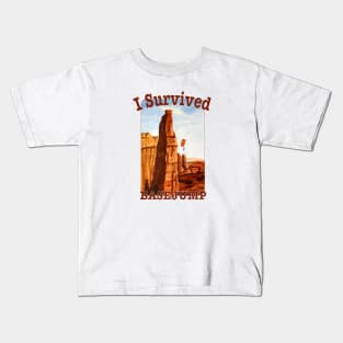 I Survived A Basejump Kids T-Shirt
